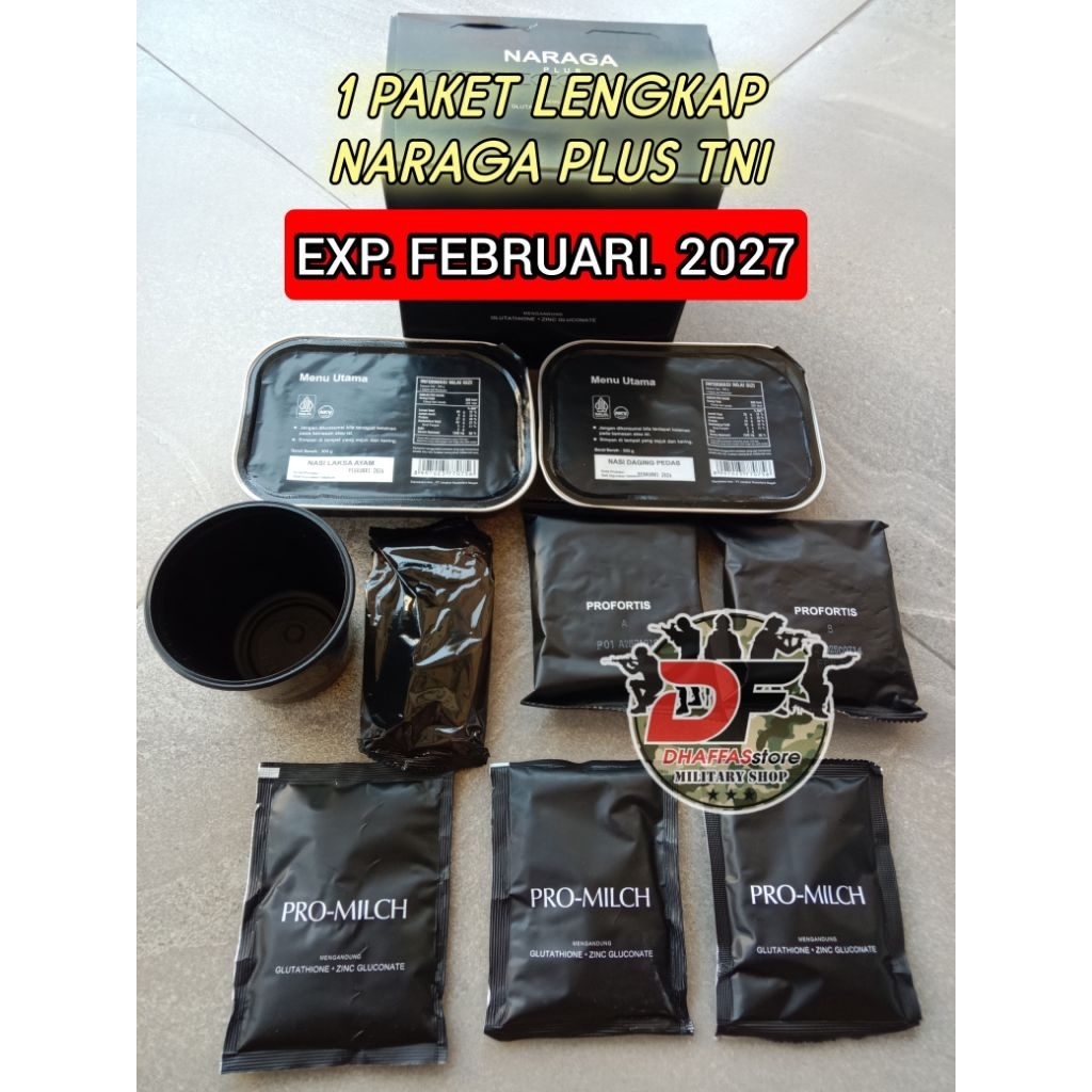100% ORIGINAL RANSUM NARAGA PLUS ASLI JATAH TNI EXP FEBRUARI 2027 || RANSUM NARAGA PLUS || RANSUM TN