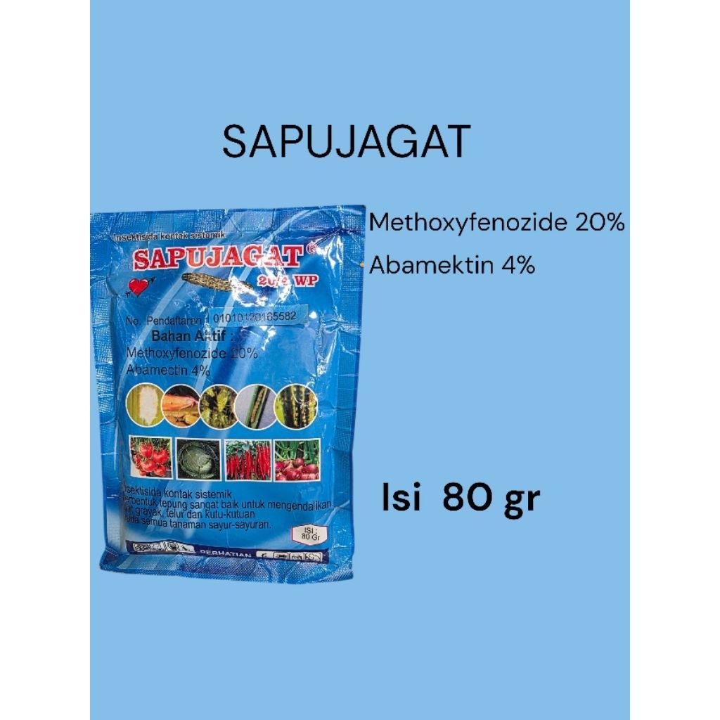 SAPUJAGAT  (insektisida methoxyfenozide ,abamektin)