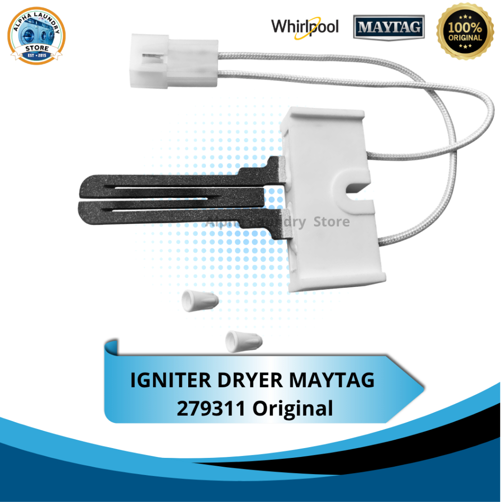 Igniter Pemantik Dryer Maytag Whirlpool ORIGINAL 279311