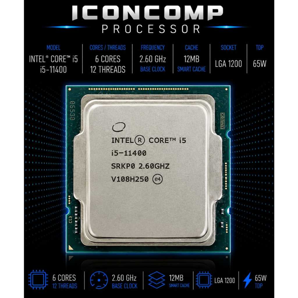 PROCESSOR INTEL CORE I5 11400 TRAY LGA 1200 GEN 11