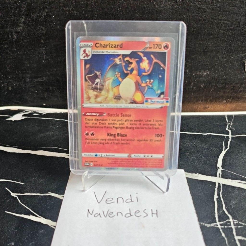 Charizard indomaret / promo charizard indomaret