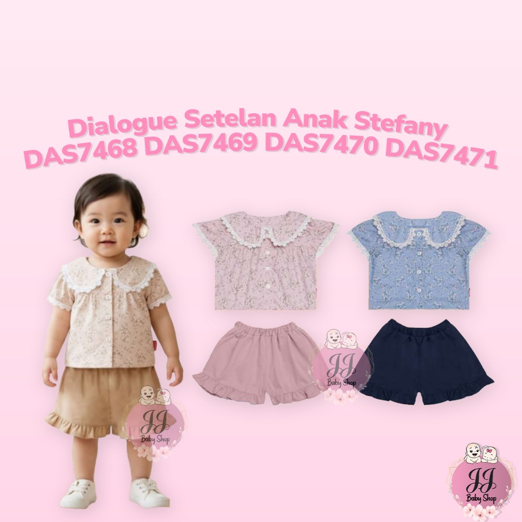Dialogue Setelan Anak Stefany DAS7468 DAS7469 DAS7470 DAS7471