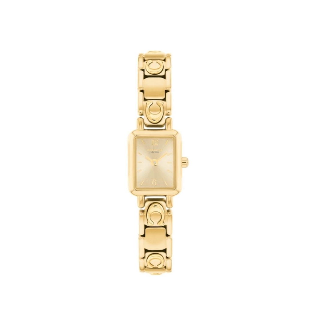 Jam Tangan Coach 14504672 Rantai Gold Wanita Original