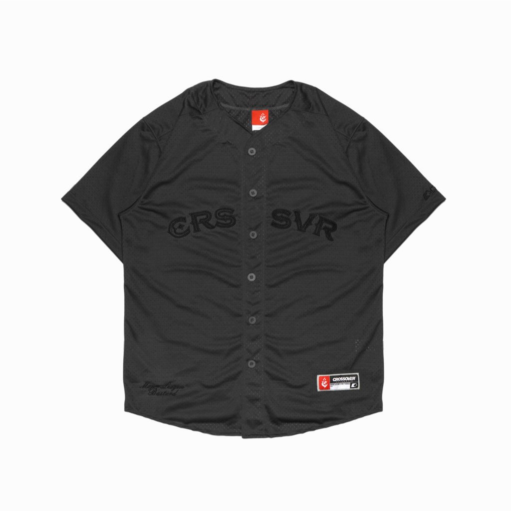 BASEBALL JERSEY CROSSOVER "AHSEN" GREY