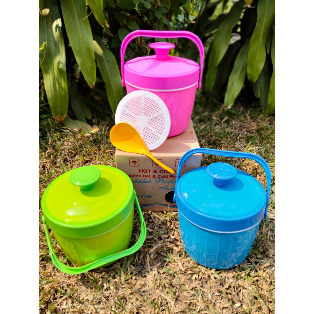 Termos Nasi Nadia 4 Liter Termos Es Rice Bucket Ice Bucket Termos Serbaguna Rantang Nasi Termos Mini