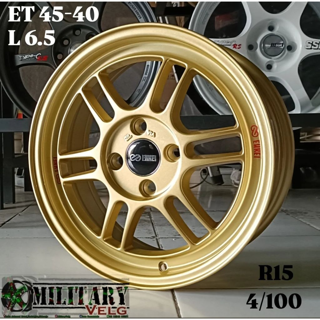 Enkei RPF1 FACE2 R15 Gold
