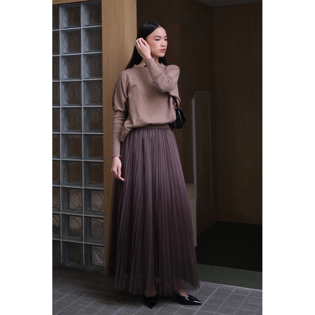GONEGANI Disney Skirt - Rok Flare A-Line Wanita Model Pinggang Karet