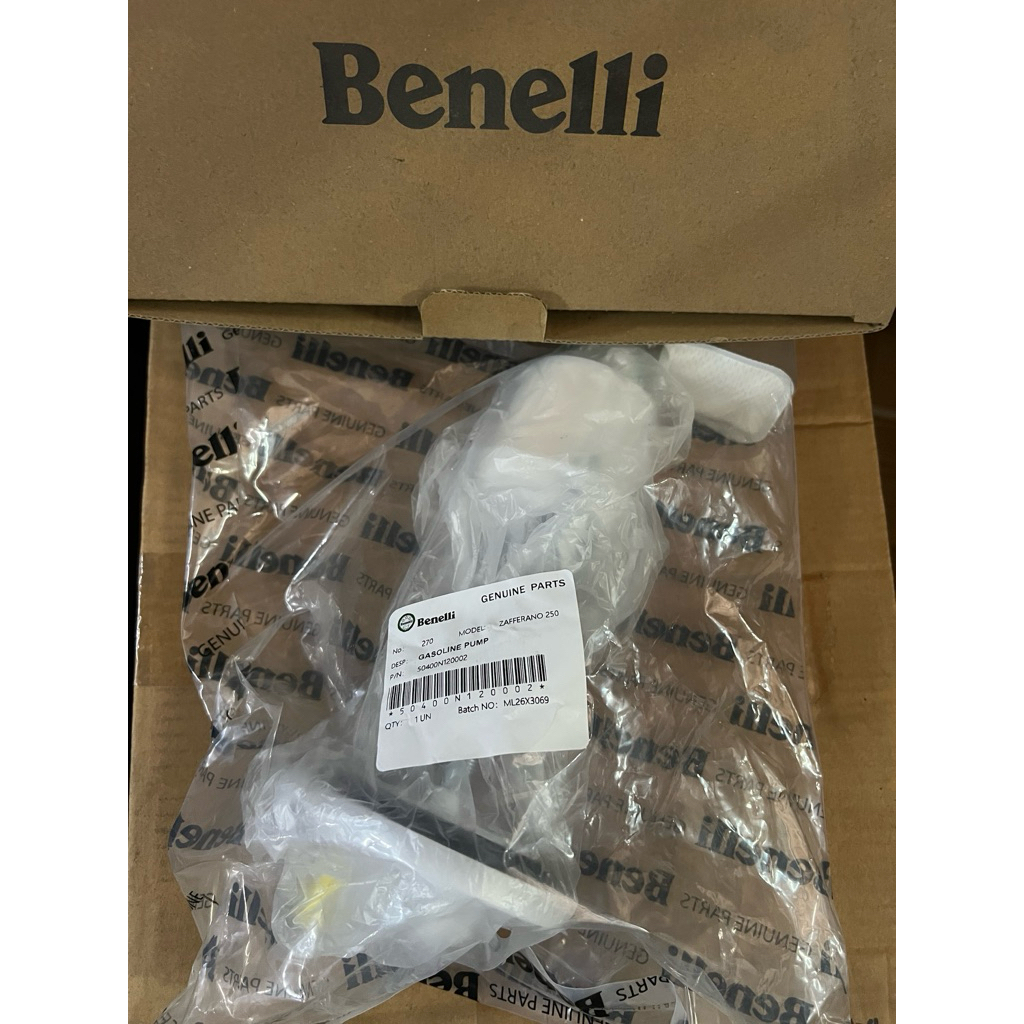 Fuel Pump Gasoline Pump Rotak Benelli Zafferano 250 Original Parts 50400N120000