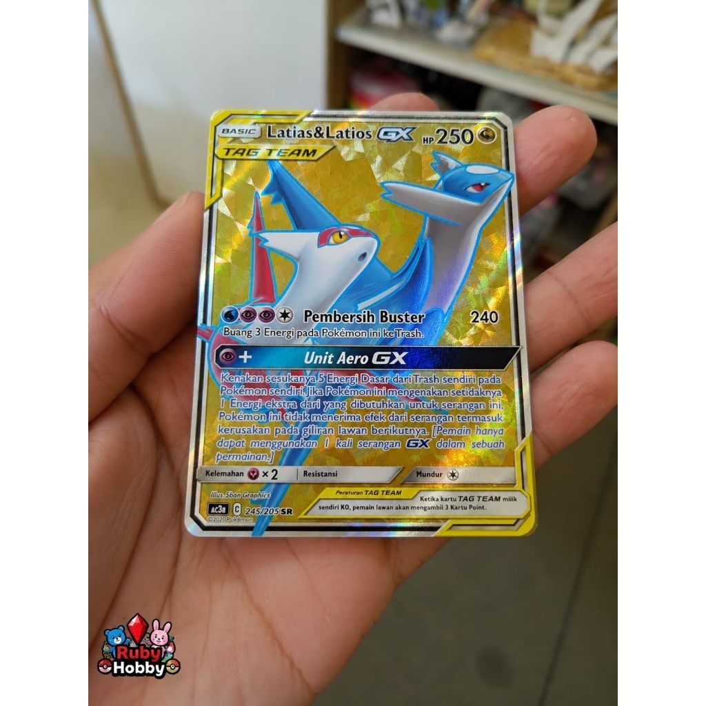 Latias Latios Tag Team SR Indo