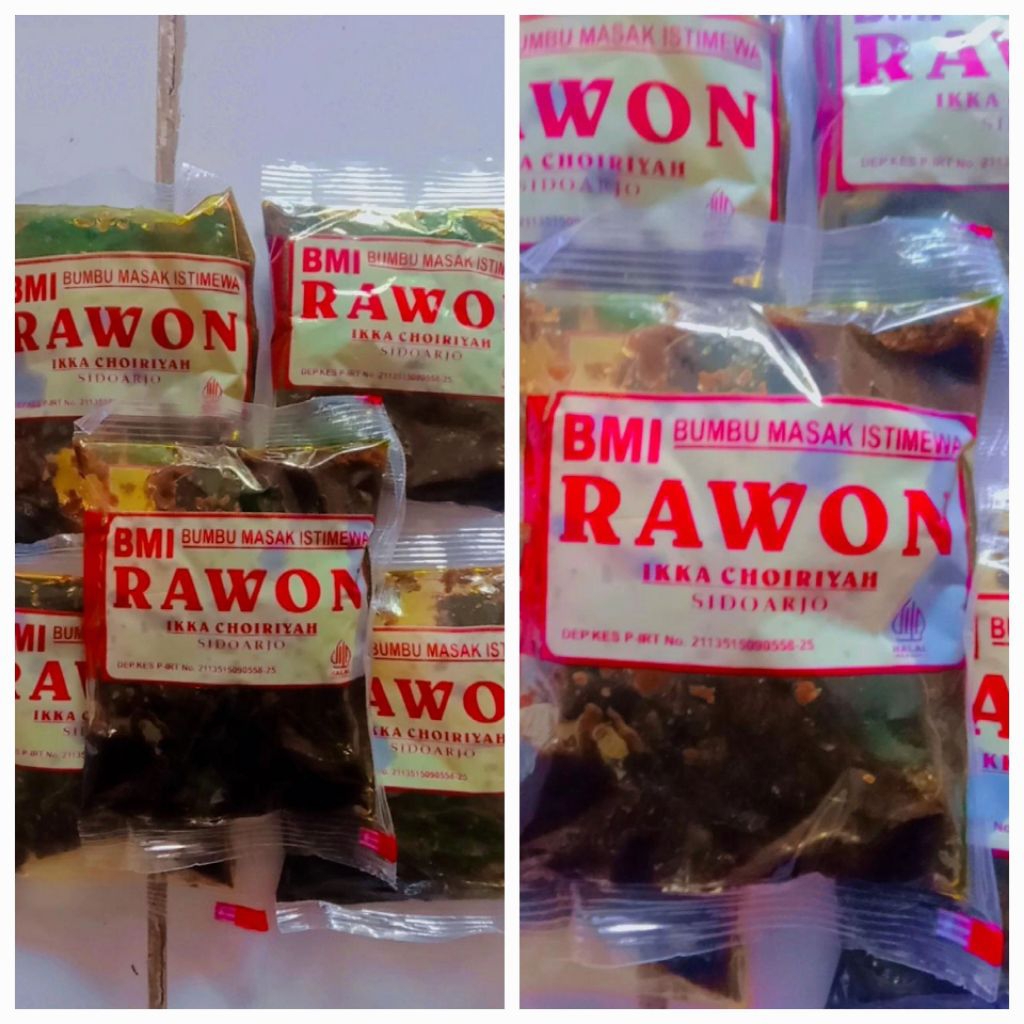 Bumbu Masak Rawon BMI Isi 10 PCS