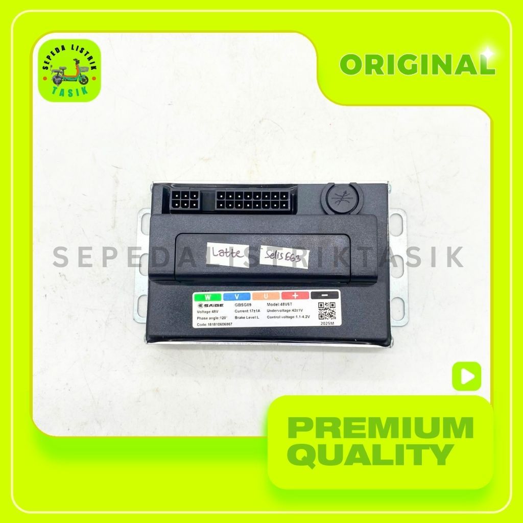 Controller Sepeda Listrik Saige Latte - Selis663 // ORIGINAL 100% - SPAREPART SEPEDA LISTRIK