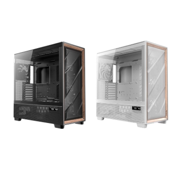 CASING ANTEC FLUX PRO | Full Tower Case PC Tempered Glass Panel