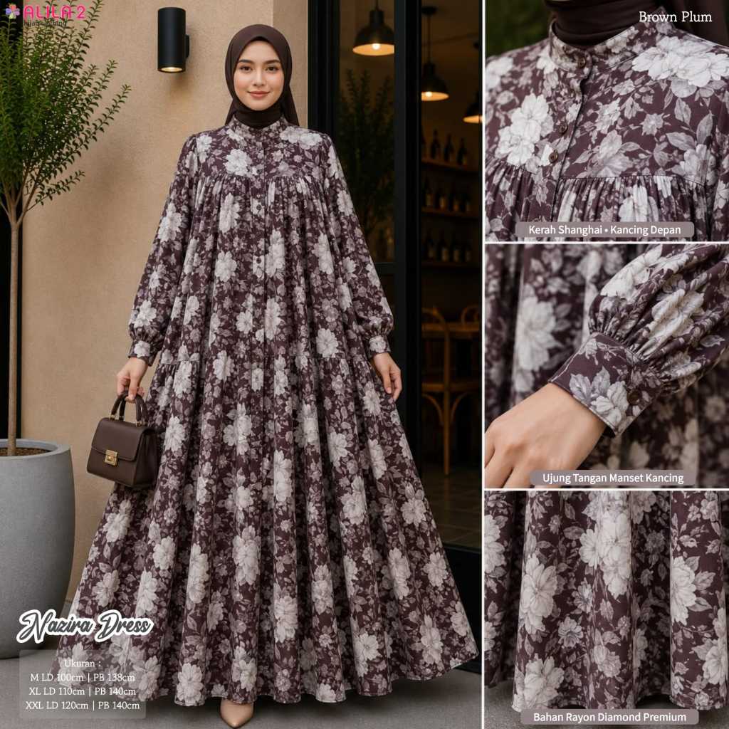 NAZIRA DRESS ALILA