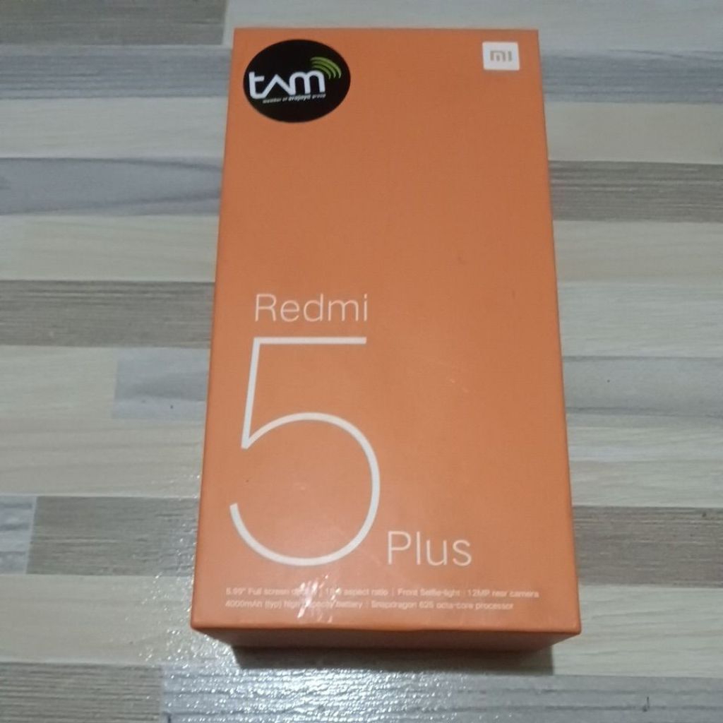 DUSBOX HP REDMI 5 PLUS RAM 4/64 SECOND ORIGINAL