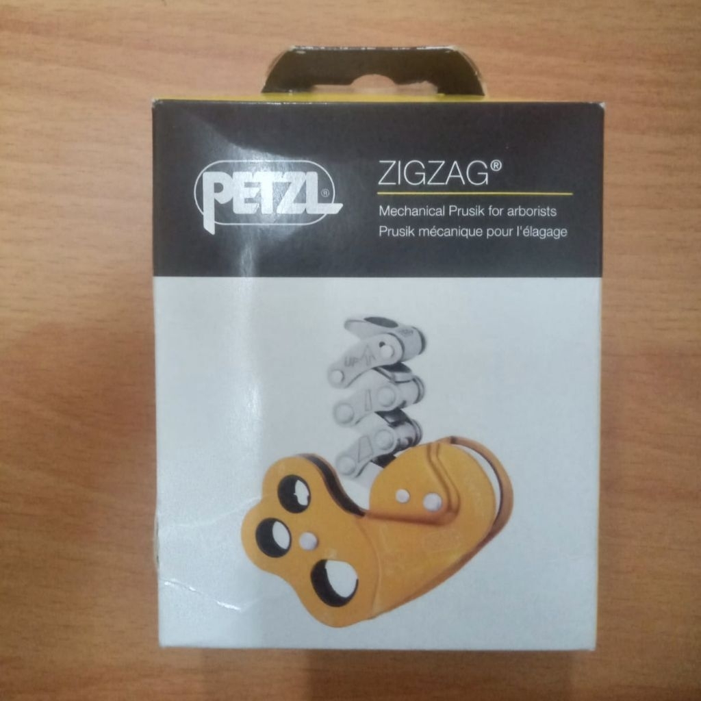PETZL ZIGZAG ZIG ZAG ASCENDER DESCENDER MULTIFUNGSI TREE CLIMBING ARBORIST PANJAT POHON