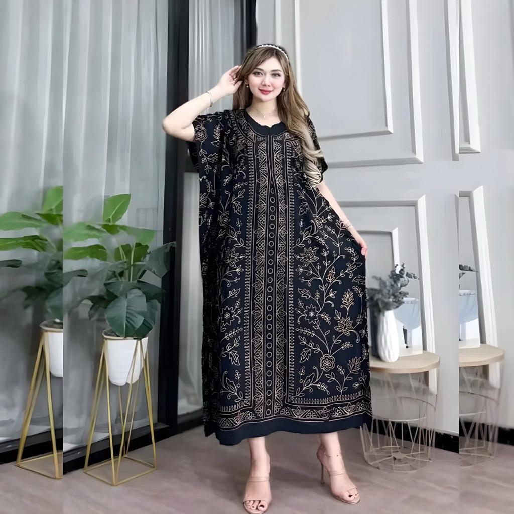 Daster Lowo Magelang Jumbo Rayon Premium Batik Busui Nyaman Adem