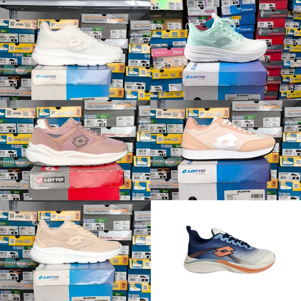 Sepatu Olahraga LOTTO RUNNING ORIGINAL