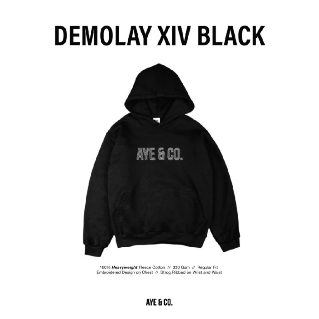 Hoodie Aye&co Demolay XIV Original