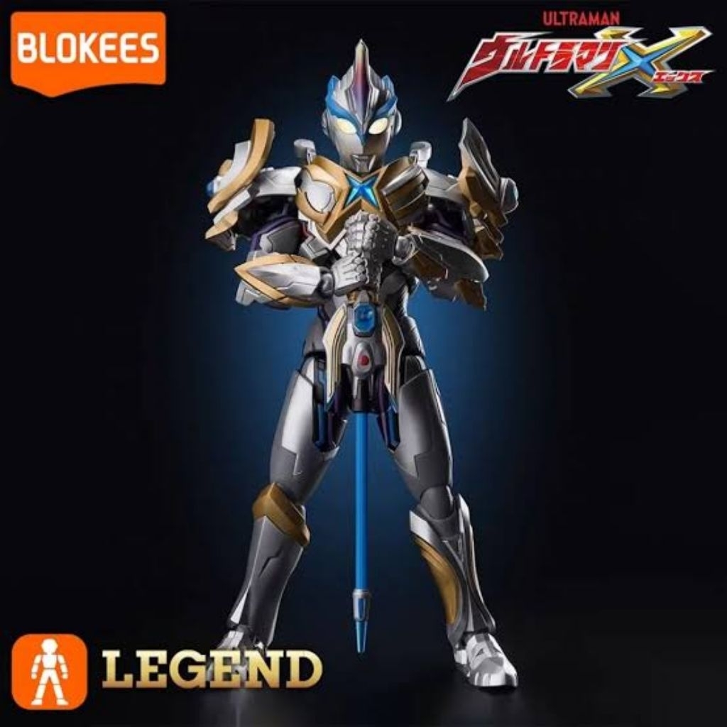 [READY STOCK] BLOKEES ULTRAMAN LEGEND EDITION - Ultraman Exceed X Beta Spark Armor