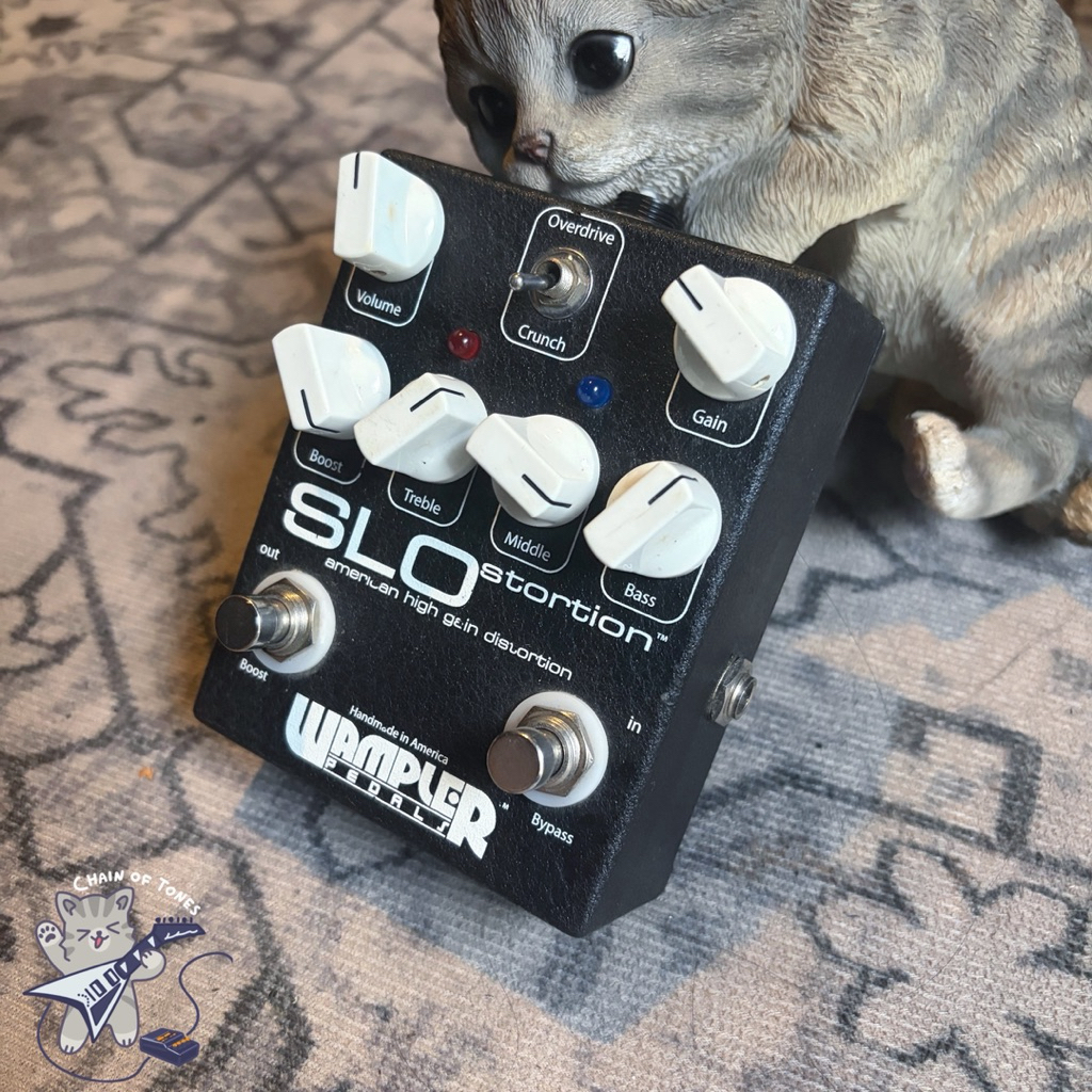 WAMPLER SLOSTORTION AMERICAN HIGH GAIN DISTORTION PREAMP PEDAL EFEK GITAR BEKAS