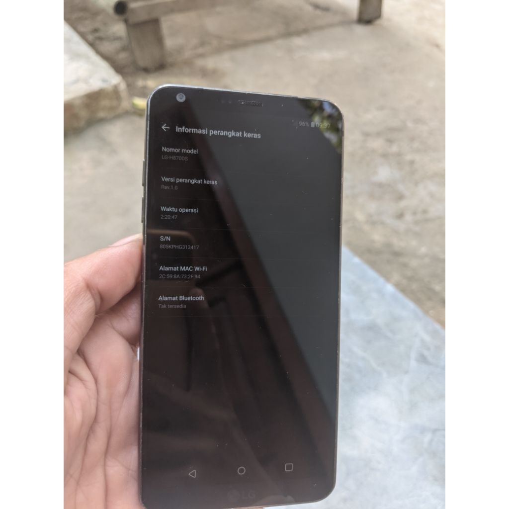LG g6 minus