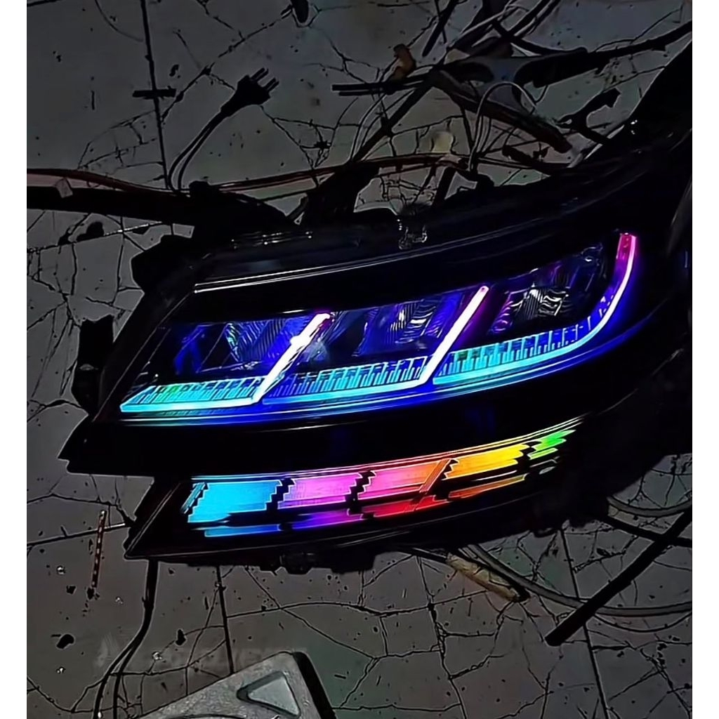 Headlamp avanza veloz 2019-2020 custom slimframe rgb