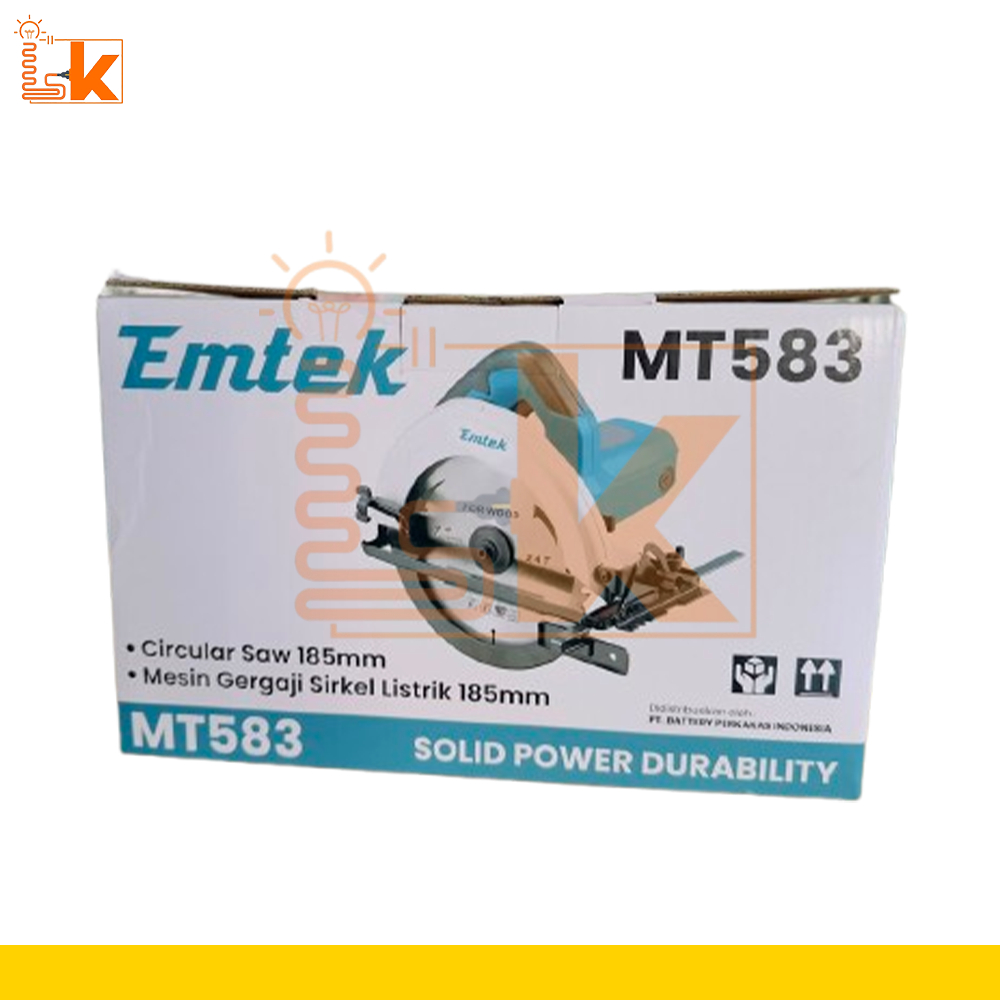 EMTEK CIRCULAR SAW 185MM-MT583