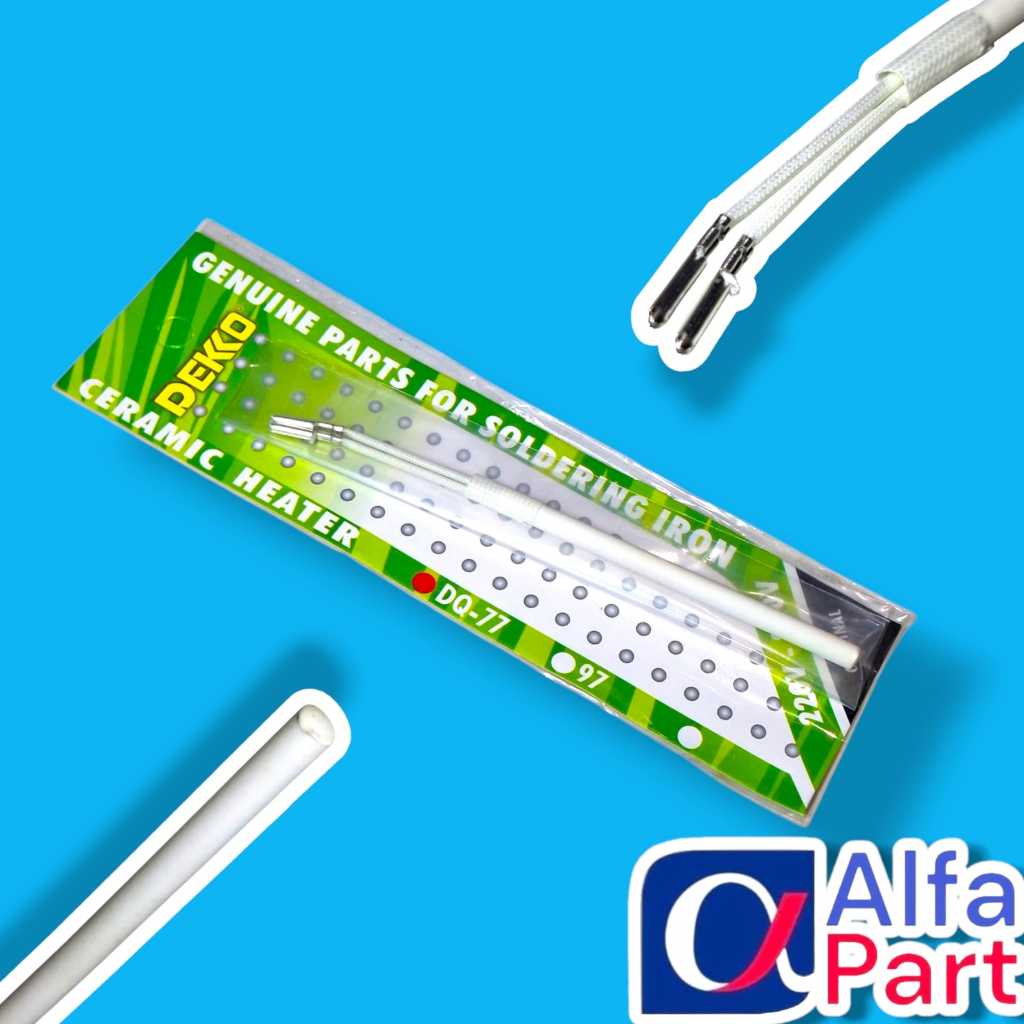 ELEMENT SOLDER DEKO DQ 77 ORIGINAL CERAMIC HEATER