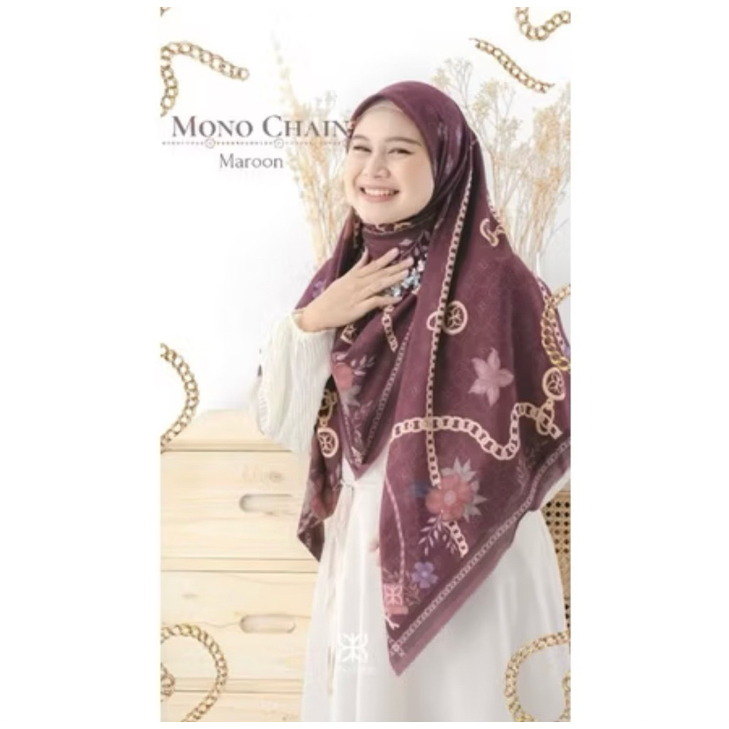Monochain series v.1 & v.2 by KIBO HIJAB ORI