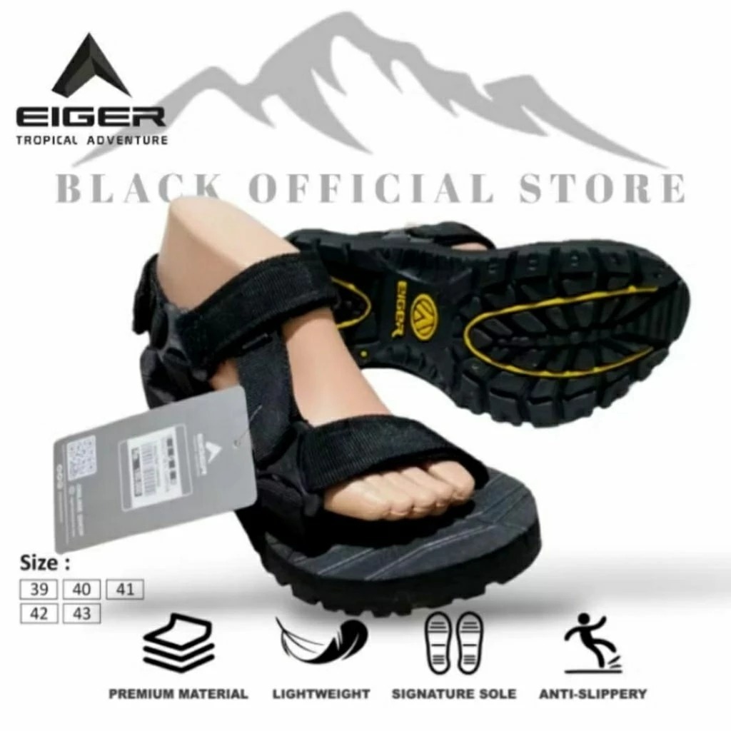PROMO BIG SALE  SANDAL EIGER1989 TOMAHAWK ADVENTURE SENDAL SLIDE SELOP GUNUNG EIGER1922 GUNUNG TERBA