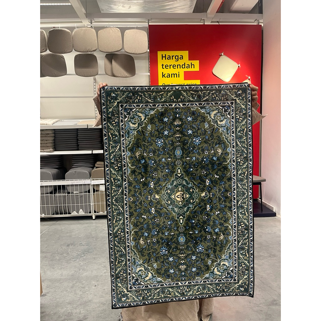 karpet ikea hijau
