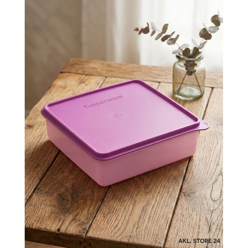 Tupperware Baru Snack N Stor Ungu 2,9 Liter