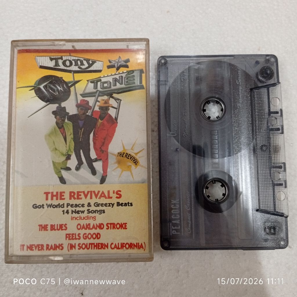 Kaset Pita Import Tony Toni Tone