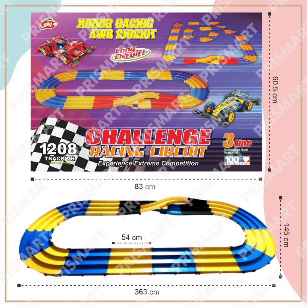 [PM] REL TAMIYA 3WAY JALUR TAMIYA 3SET LONG VERSION SIRKUIT TAMIYA LONG