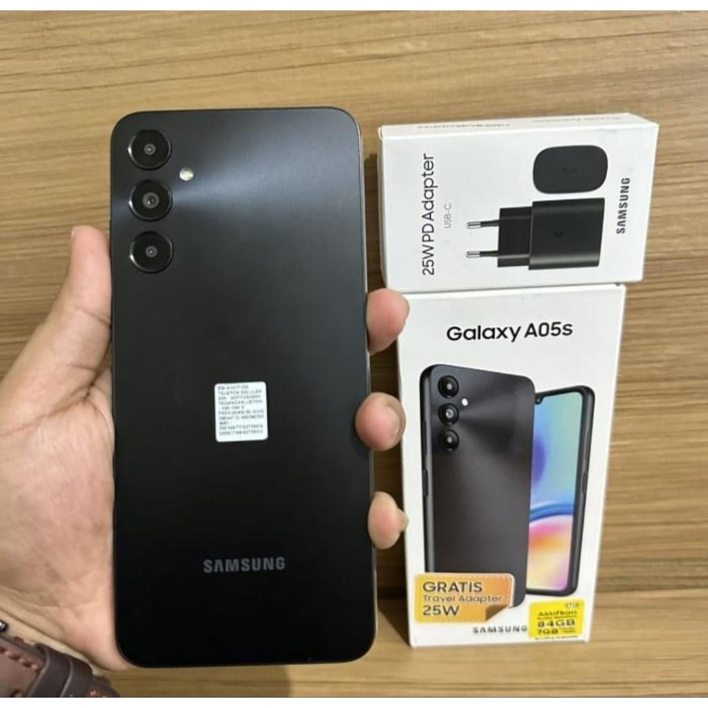 SAMSUNG A05s RAM 6/128GB SECOND MULUS ORIGINAL KUALITAS SUPER ISTIMEWA