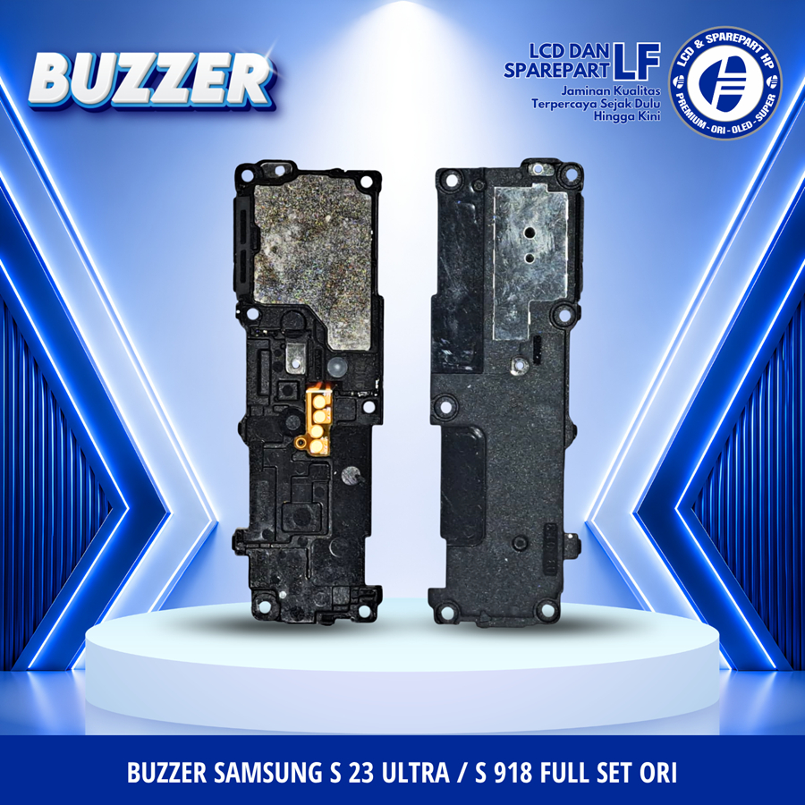 BUZZER SPEAKER SAMSUNG S23 ULTRA - S 918 FULL SET ORI