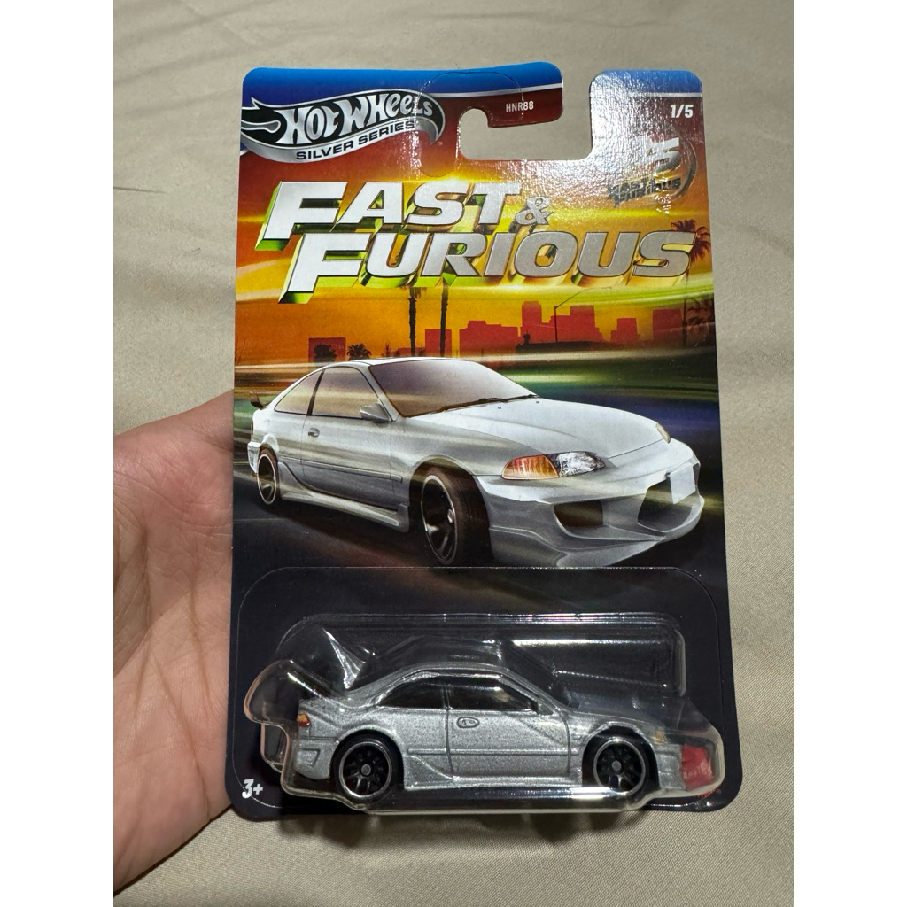 Hot Wheels Fast & Furious Civic Silver