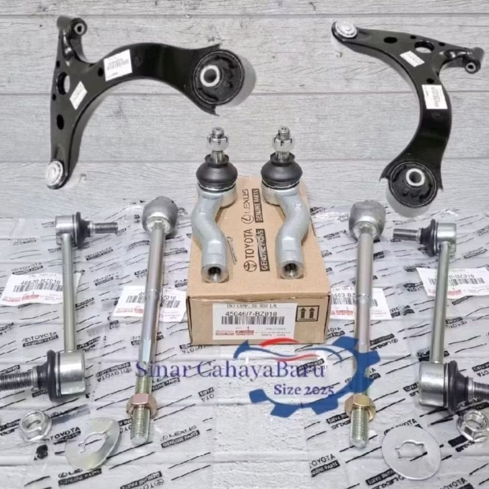 Paket komplit Kaki kaki Dan Lower Arm Sayap Depan Kanan Kiri Avanza Xenia Thn 2004 2005 2006 2007 20