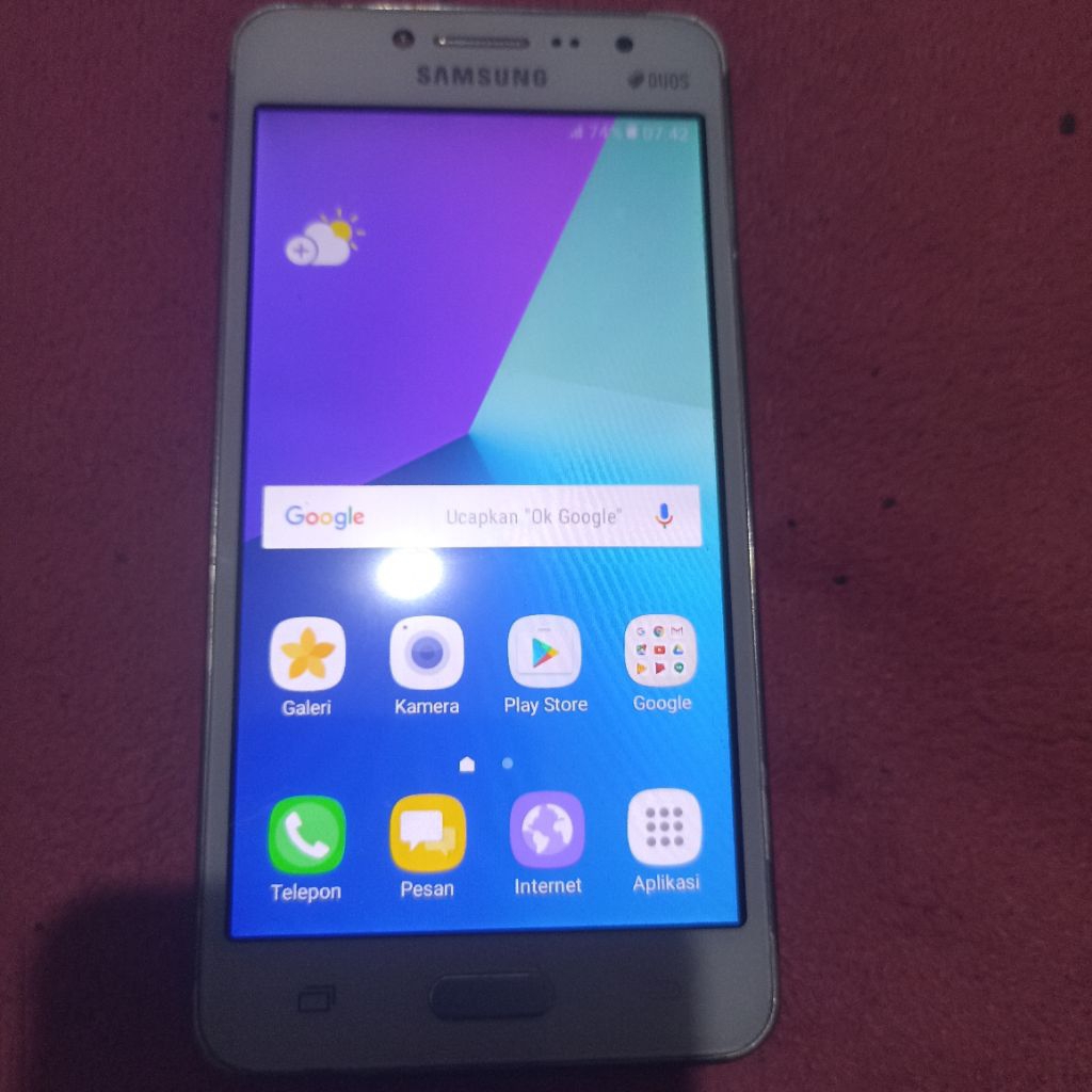 hp murah samsung j2 prime second normal
