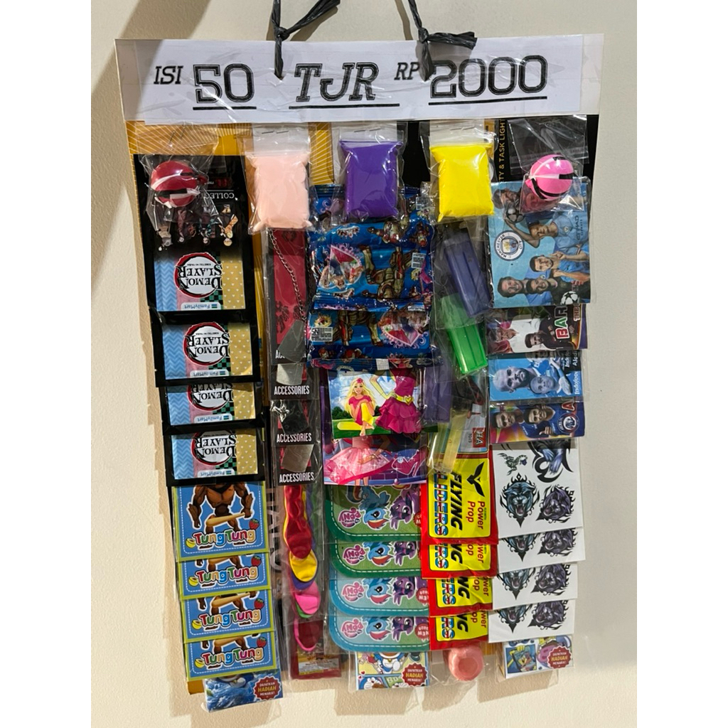 Mainan Renteng siap jual isi 50pcs | Mainan Anak | Mainan 2000an |