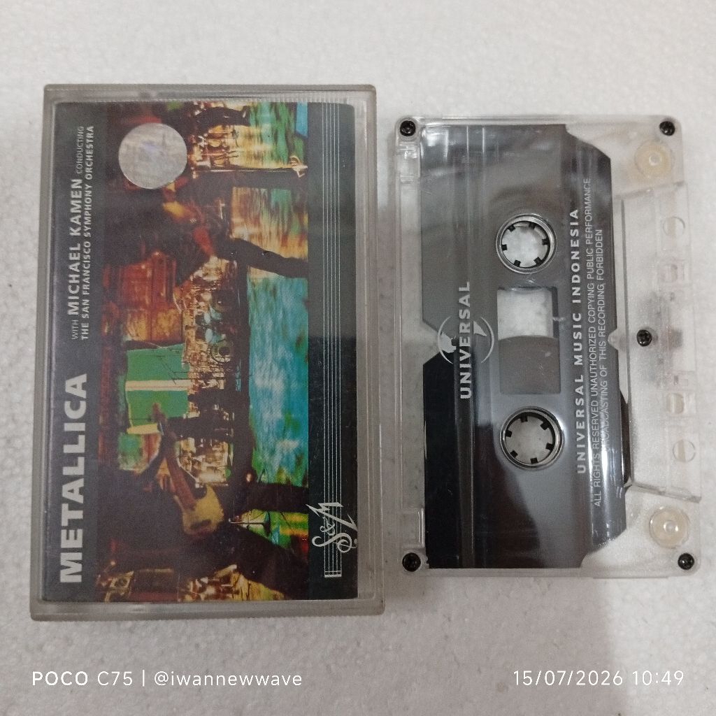 Kaset Pita Metallica