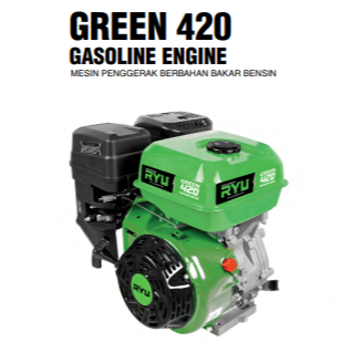 RYU Mesin Penggerak 16 HP - Mesin GX420 - Ryu GX 420 Normal Speed dan Low Speed [Putaran Cepat dan P