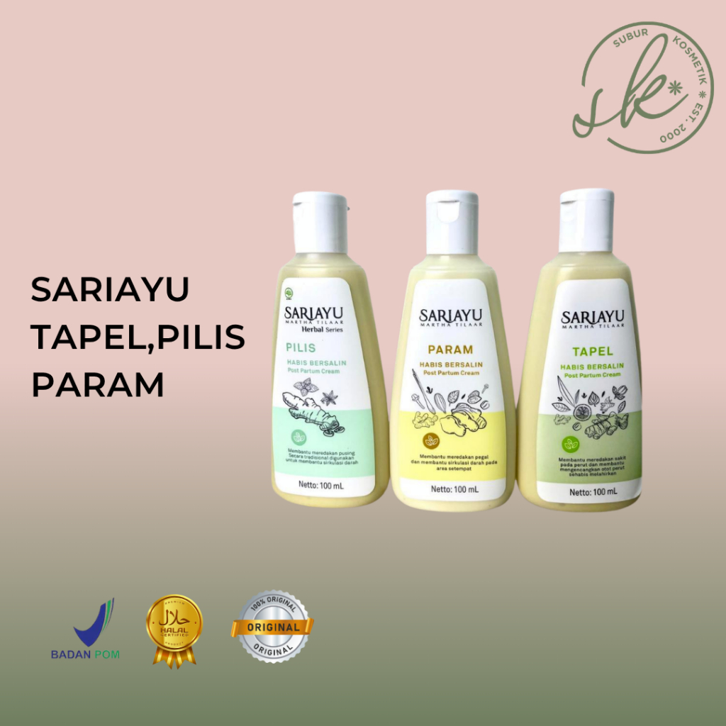 PAKET SARIAYU BERSALIN ( TAPEL,PILIS,PARAM)