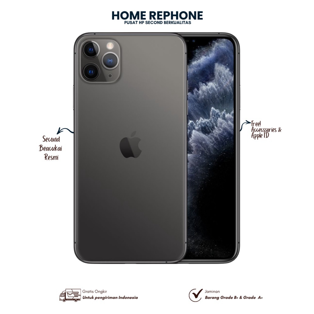 IPHONE 11 PRO MAX 64GB 256GB BEACUKAI | MINUS KECIL