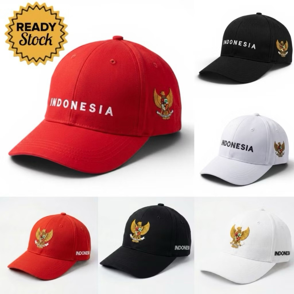 Topi Spesial Kemerdekaan Indonesia Topi Baseball 17 Agustus Kemerdekaan Indonesia