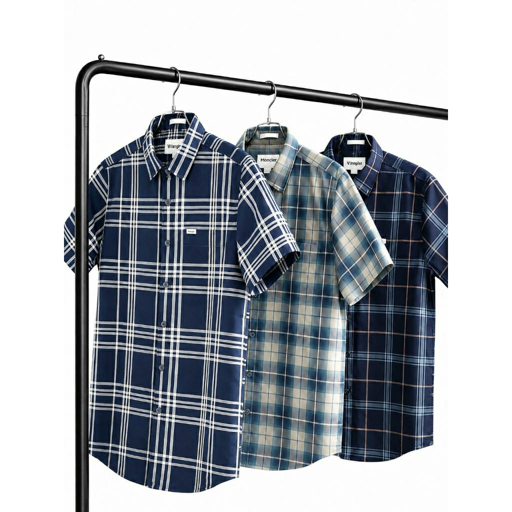 Kemeja Lengan Pendek Wrangler Original