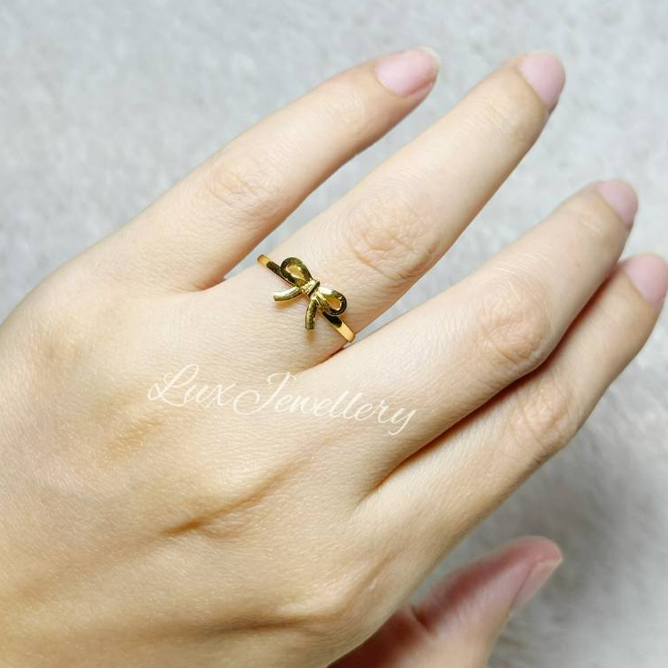 Cincin Ribbon Pita Kecil setengah gram