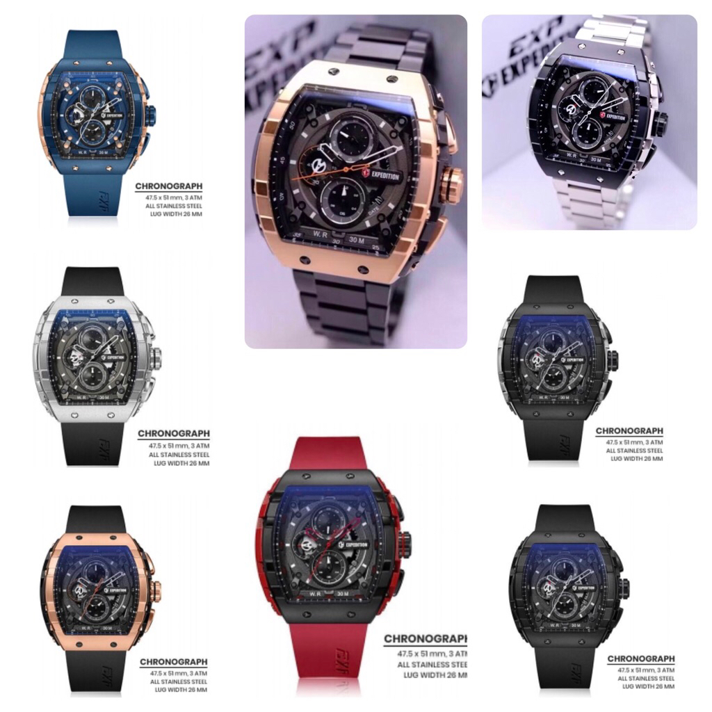 EXP 6782MC JAM TANGAN PRIA EXPEDITION 6782MC / EXPEDITION 6782 / EXP 6782 [ORIGINAL]