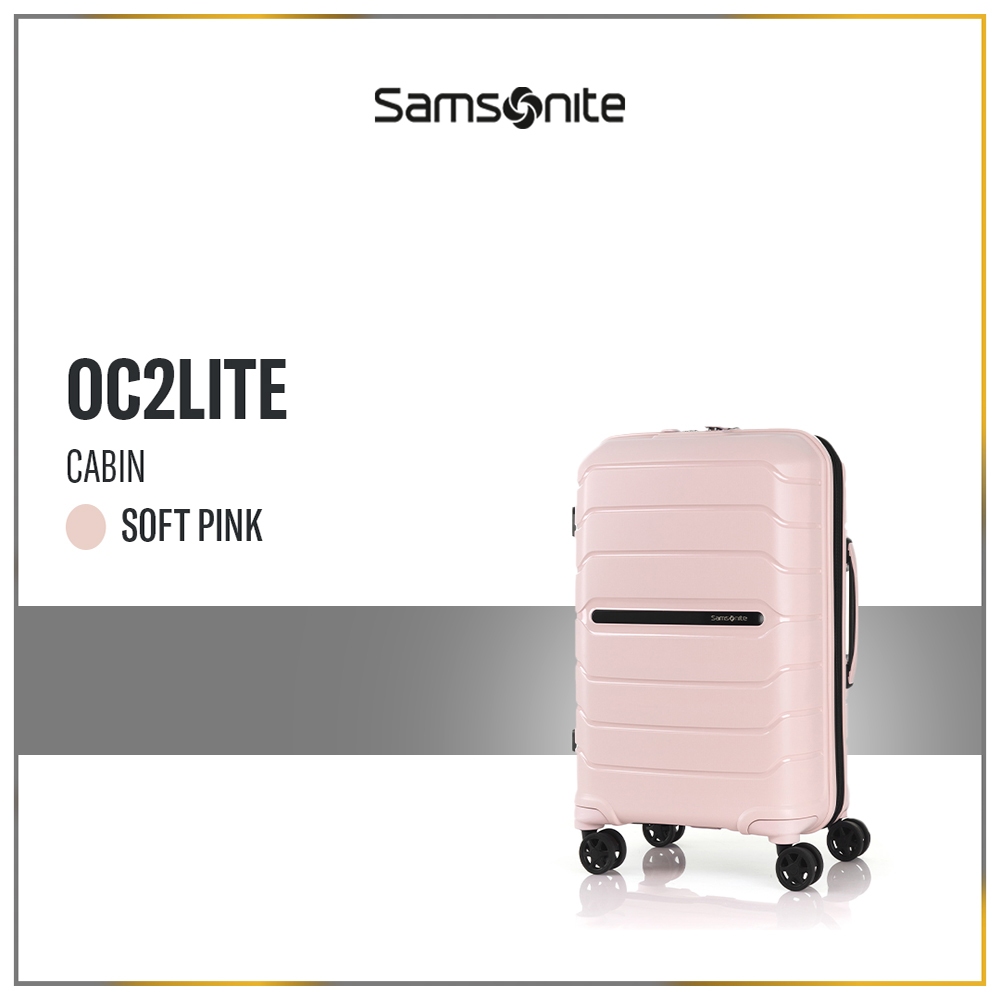 Samsonite Koper Hardcase OC2LITE Spinner Cabin EXP-S - Soft Pink