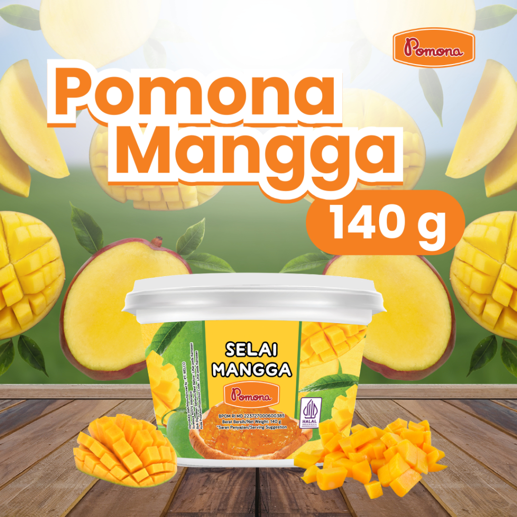 Pomona Selai Mangga 140 gr